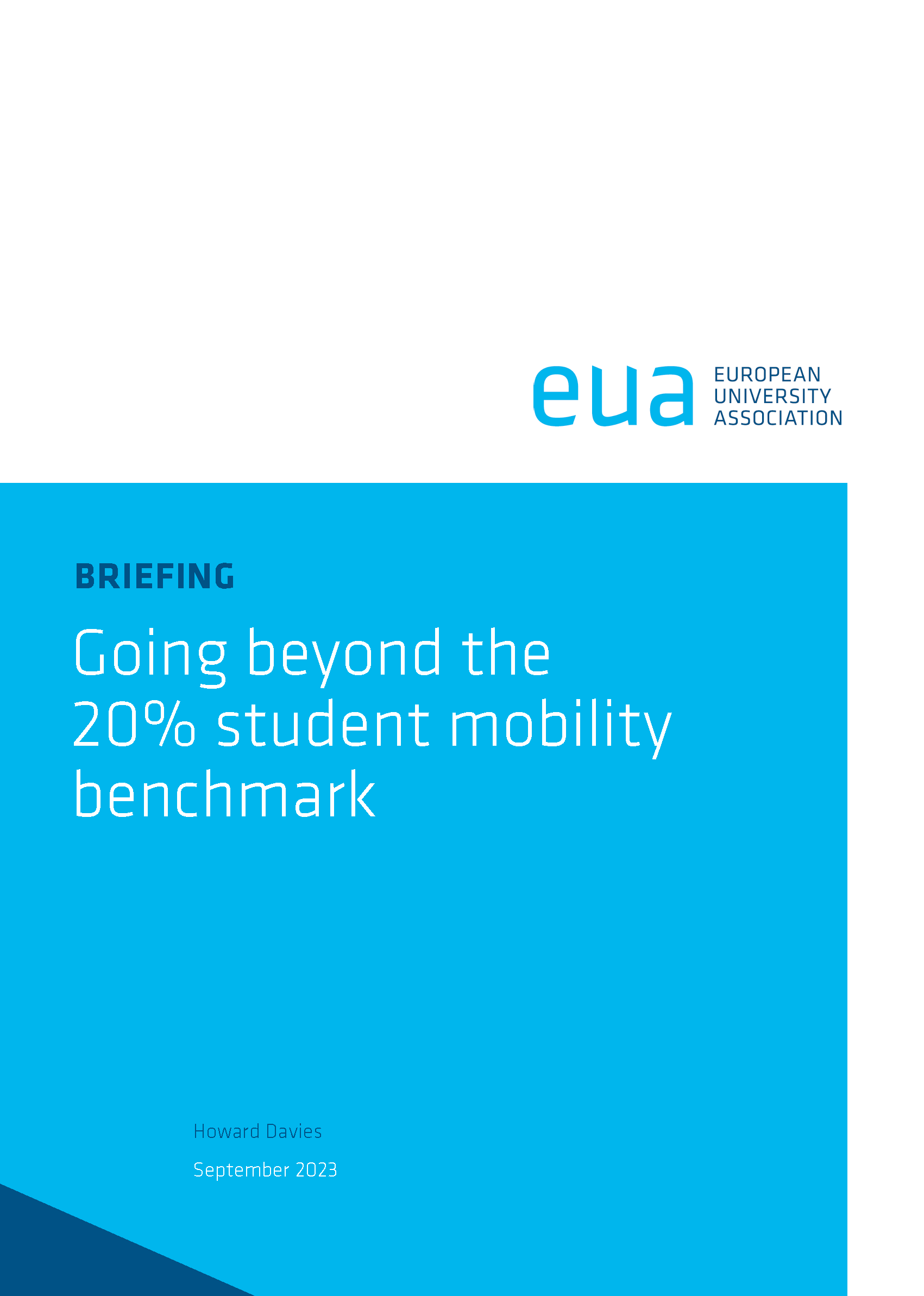 Going beyond the 20% student mobility benchmark