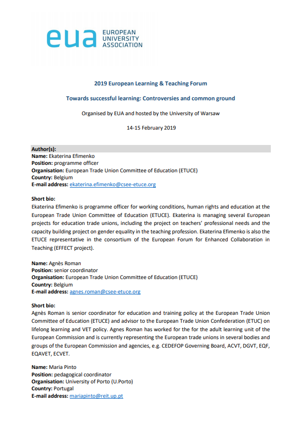 Enhancement and recognition of teaching and learning in higher education: the impact of teaching and excellence prizes