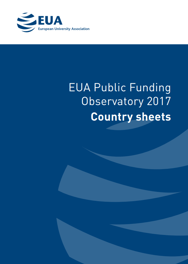 EUA Public Funding Observatory 2017 - Country sheets