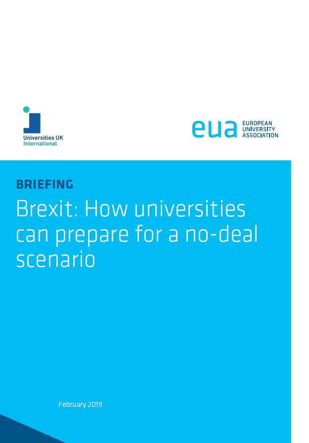 Brexit: How universities can prepare for a no-deal scenario