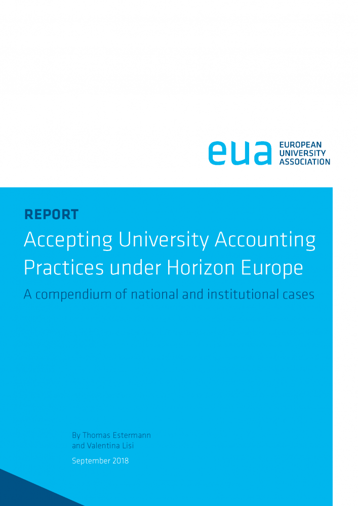 Accepting University Accounting Practices under Horizon Europe - A compendium of national and institutional cases