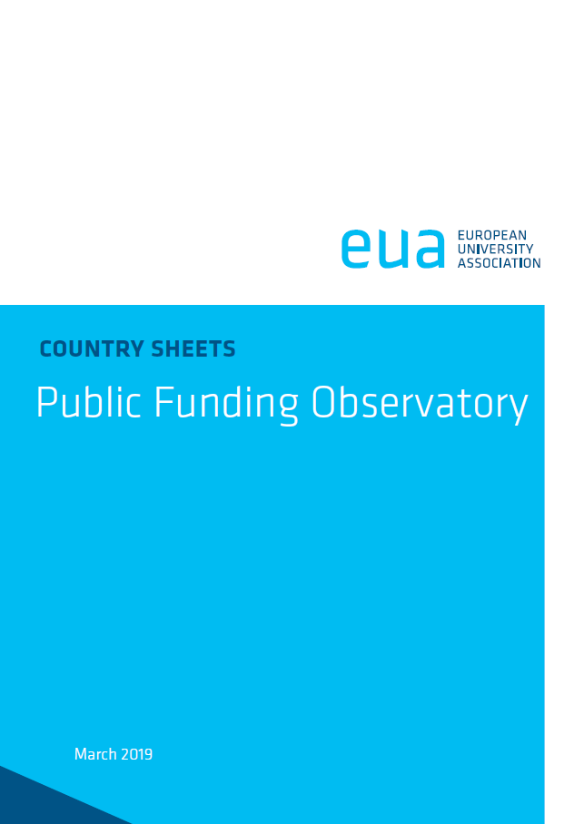 EUA Public Funding Observatory 2018 - Country sheets 