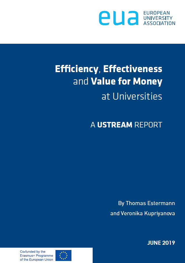 Efficiency, Effectiveness and Value for Money at Universities