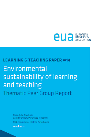 Environmental sustainability of learning and teaching